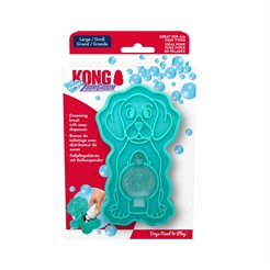 Kong Zoom Groom Bubbles Tvätt Massage & Tvålborste